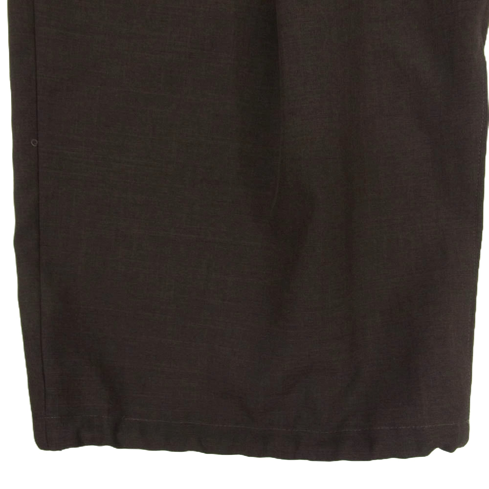 ヴォアーブ VOPT-L113 SUMMER WOOL LIKE WIDE CARGO PANTS サマーウールライク ワイド カーゴパンツ ブラウン系 1【新古品】【未使用】【中古】