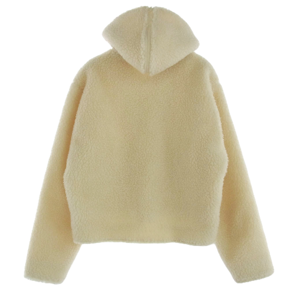 ランディ 24AW AW24-RBL05 THICKET ボアフリース ジップアップ フルジップ フード ジャケット オフホワイト系 2【美品】【中古】