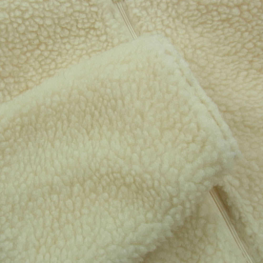 ランディ 24AW AW24-RBL05 THICKET ボアフリース ジップアップ フルジップ フード ジャケット オフホワイト系 2【美品】【中古】