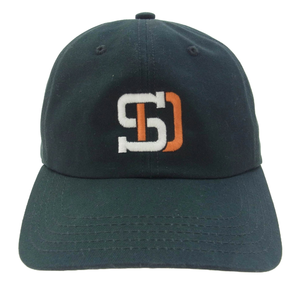 STANDARD CALIFORNIA スタンダードカリフォルニア SD ロゴ ベースボール キャップ ブラック系【中古】