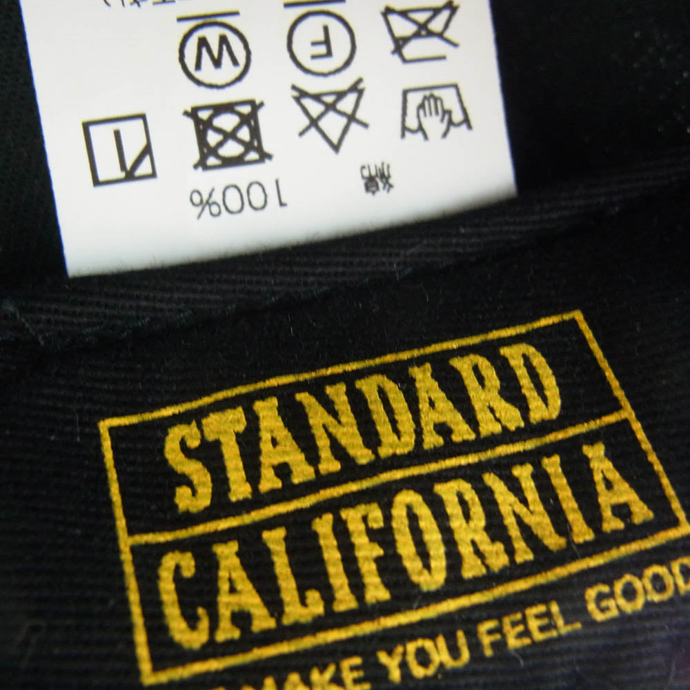 STANDARD CALIFORNIA スタンダードカリフォルニア SD ロゴ ベースボール キャップ ブラック系【中古】