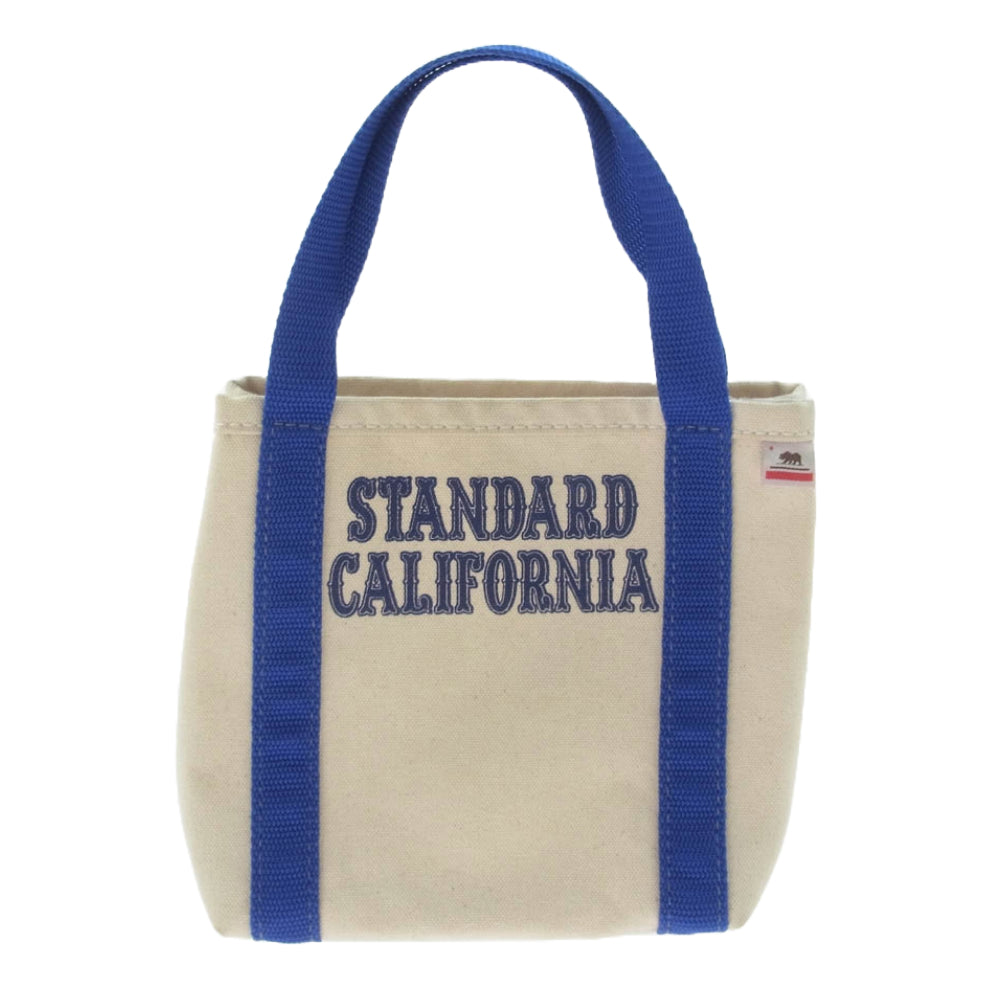STANDARD CALIFORNIA スタンダードカリフォルニア キャンバストートバッグ オフホワイト系【中古】