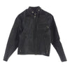 schott ショット 641E USA製 フリースライニング付属 レザー シングルライダースジャケット ブラック系 38【中古】