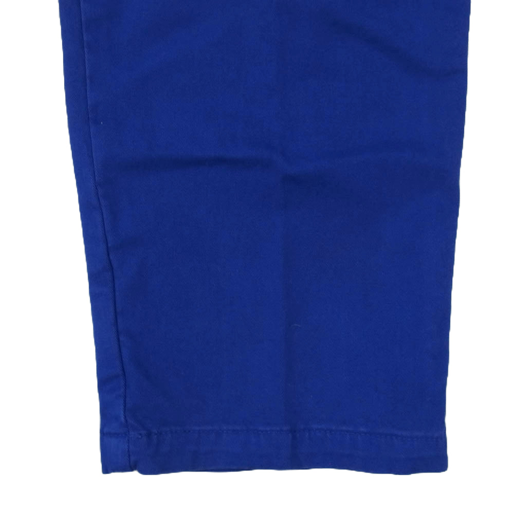 ベイジコン 紐ベルト付き コットン パンツ ボタンフライ ネイビー系 54【中古】