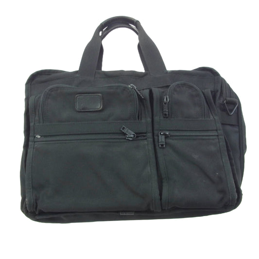 TUMI トゥミ 2621D3 エクスパンダブル オーガナイザー ブリーフ ケース ブラック系【中古】