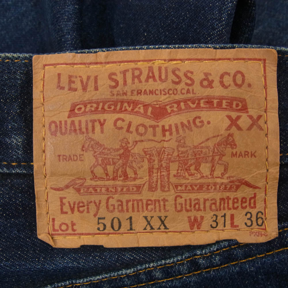 Levi's リーバイス 501 0003 USA 98年 バレンシア製 501XX 復刻 レプリカ デニム パンツ インディゴブルー系 31【中古】