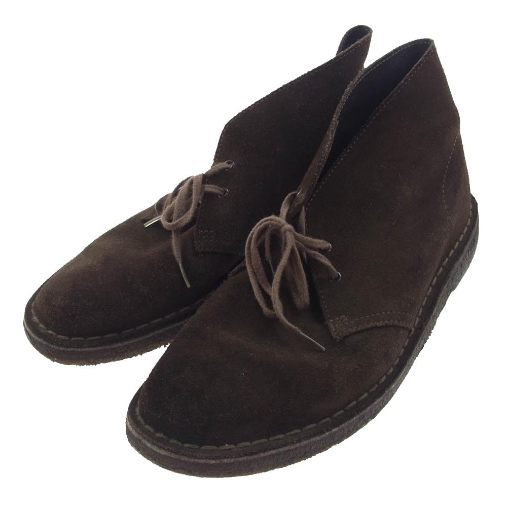 Clarks クラークス 31692 DESERT BOOT スウェード デザート ブーツ ブラウン系 US10【中古】