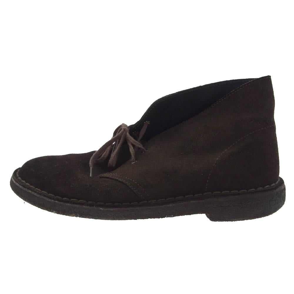 Clarks クラークス 31692 DESERT BOOT スウェード デザート ブーツ ブラウン系 US10【中古】