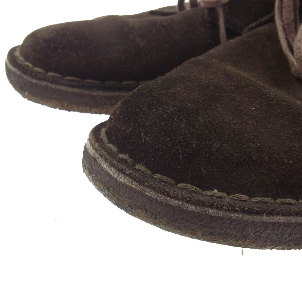 Clarks クラークス 31692 DESERT BOOT スウェード デザート ブーツ ブラウン系 US10【中古】