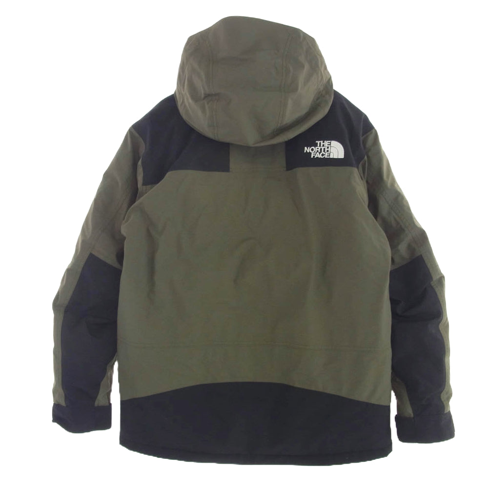 THE NORTH FACE ノースフェイス ND91930 MOUNTAIN DOWN JACKET GORE-TEX マウンテン ダウンジャケット ゴアテックス カーキ系 L【中古】
