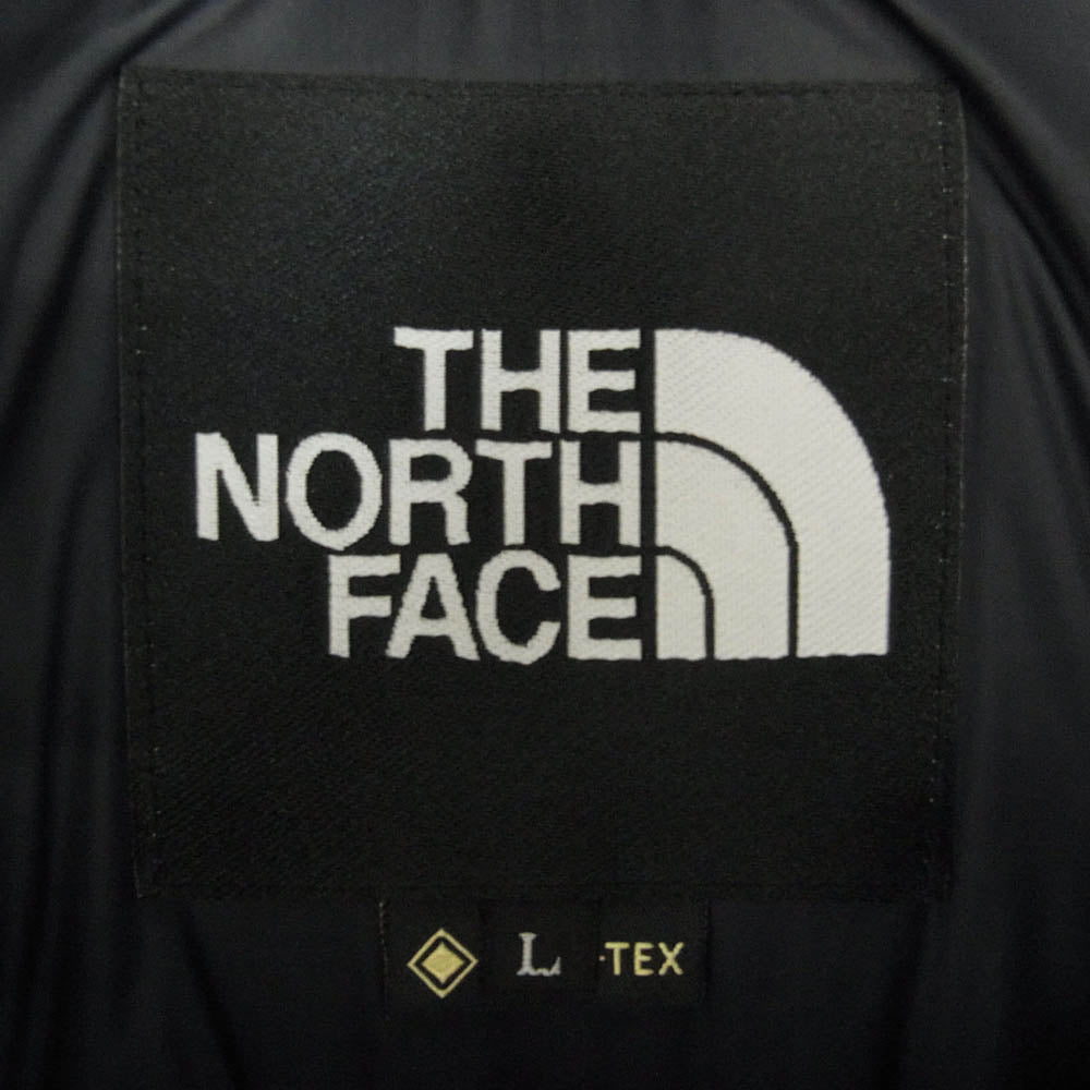 THE NORTH FACE ノースフェイス ND91930 MOUNTAIN DOWN JACKET GORE-TEX マウンテン ダウンジャケット ゴアテックス カーキ系 L【中古】