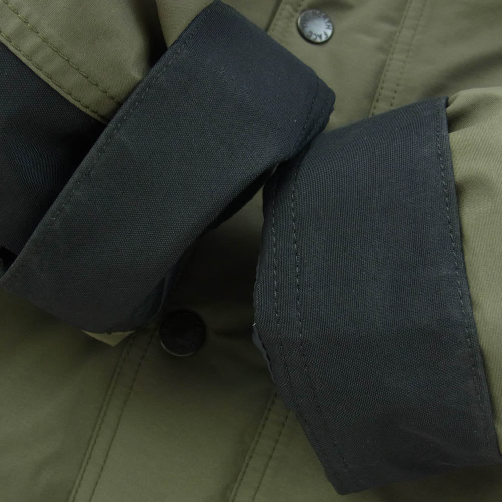 THE NORTH FACE ノースフェイス ND91930 MOUNTAIN DOWN JACKET GORE-TEX マウンテン ダウンジャケット ゴアテックス カーキ系 L【中古】