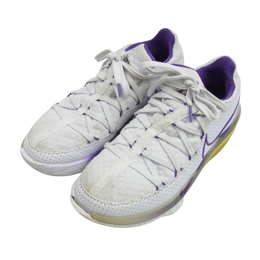 NIKE ナイキ CD5007-102 LEBRON XVII LOW レブロン 17 ロー ホワイト系 26.5cm【中古】