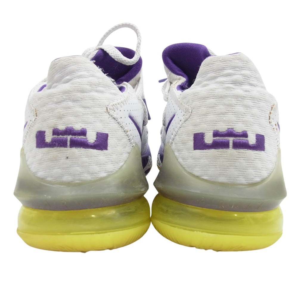 NIKE ナイキ CD5007-102 LEBRON XVII LOW レブロン 17 ロー ホワイト系 26.5cm【中古】