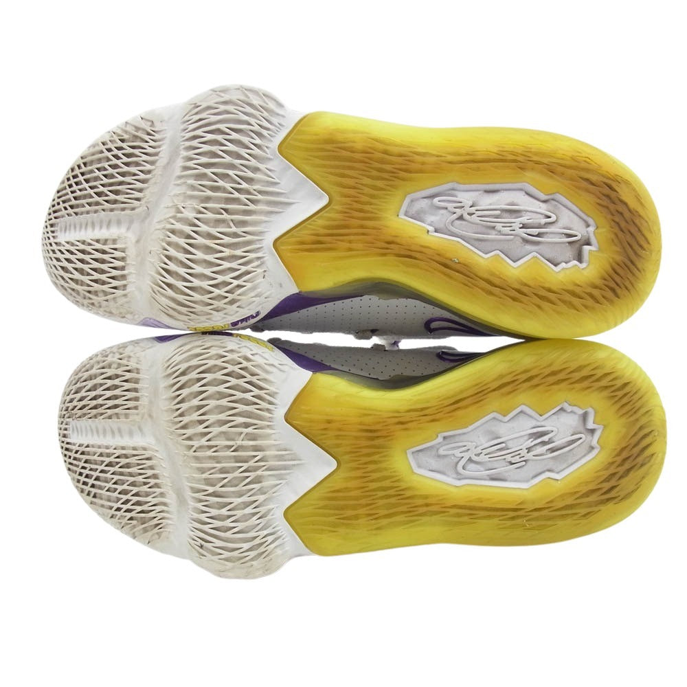 NIKE ナイキ CD5007-102 LEBRON XVII LOW レブロン 17 ロー ホワイト系 26.5cm【中古】