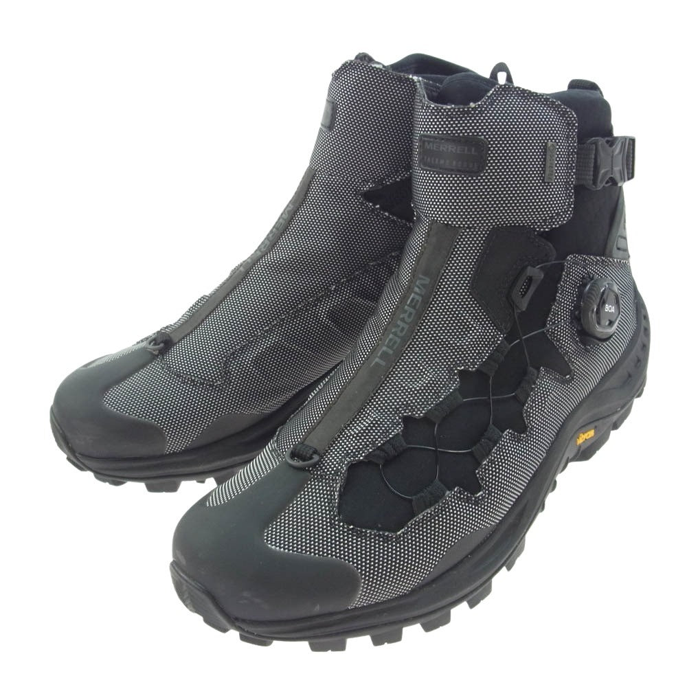 MERRELL メレル J18773 THERMO ROGUE 2 BOA MID GORE-TEX サーモ ローグ2 ボア ミッド ゴアテックス トレッキングシューズ ブラック系 ホワイト系 29.0cm【中古】