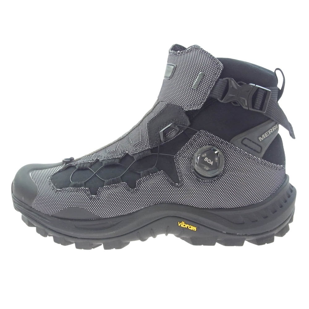 MERRELL メレル J18773 THERMO ROGUE 2 BOA MID GORE-TEX サーモ ローグ2 ボア ミッド ゴアテックス トレッキングシューズ ブラック系 ホワイト系 29.0cm【中古】