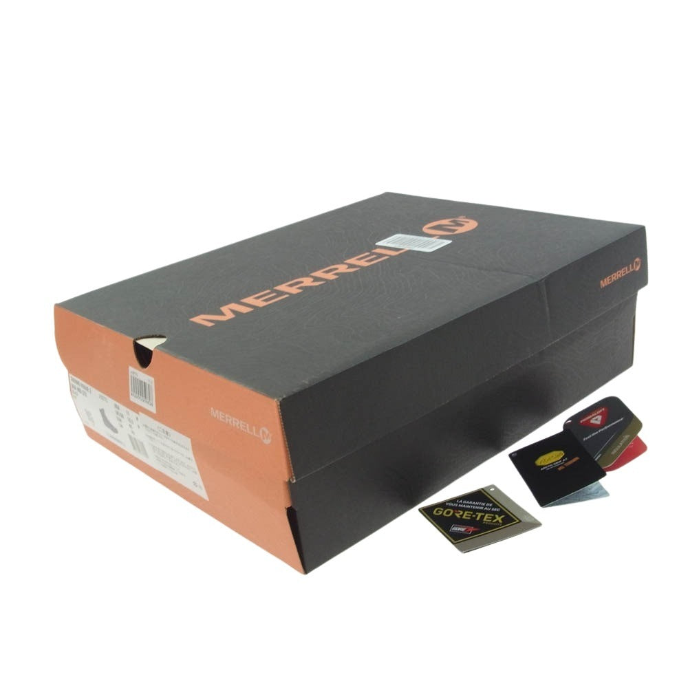 MERRELL メレル J18773 THERMO ROGUE 2 BOA MID GORE-TEX サーモ ローグ2 ボア ミッド ゴアテックス トレッキングシューズ ブラック系 ホワイト系 29.0cm【中古】