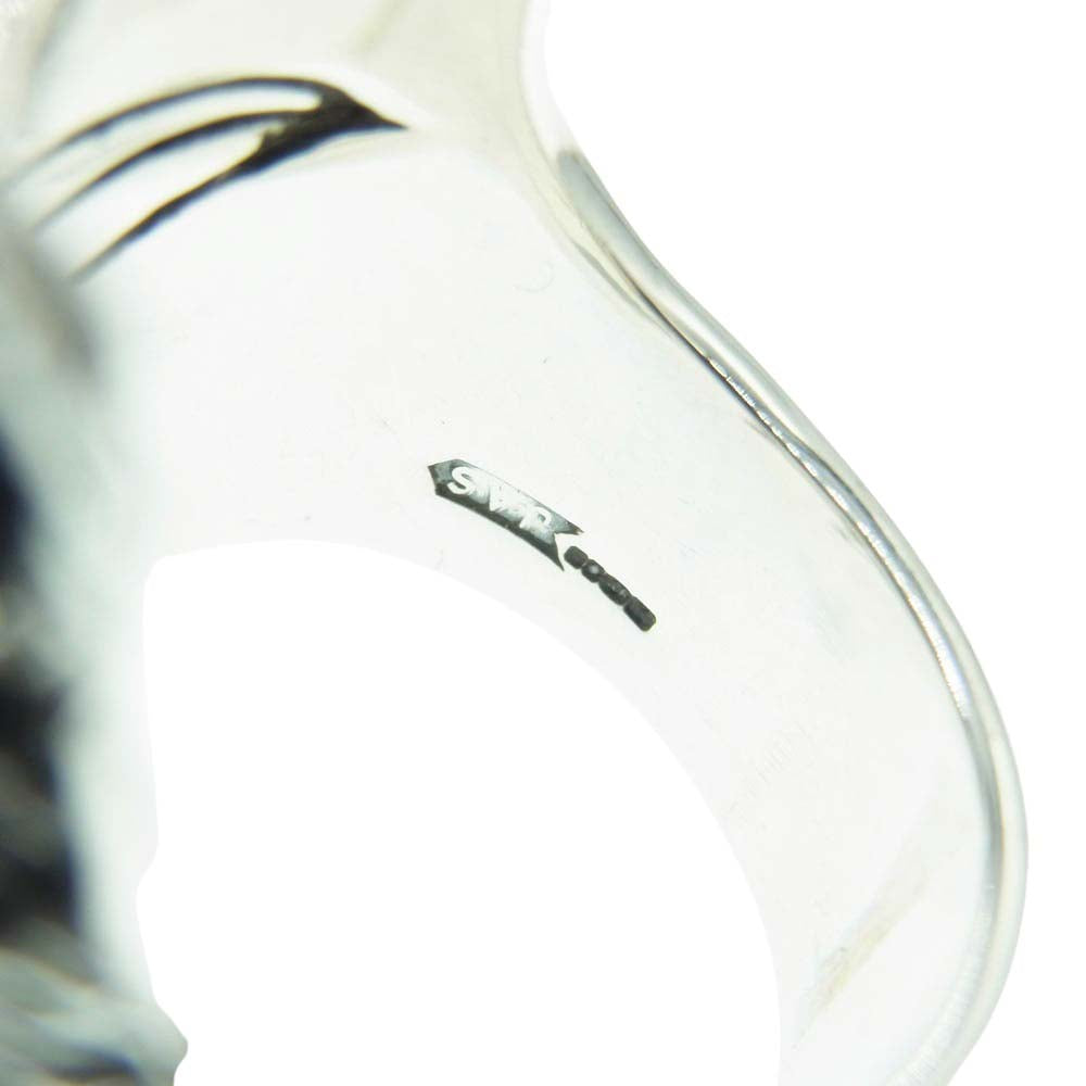 CRAZY PIG クレイジーピッグ CP113 2024年12月 CREAM購入証明書付属 Wolf Ring ウルフ リング シルバー系 19号【美品】【中古】