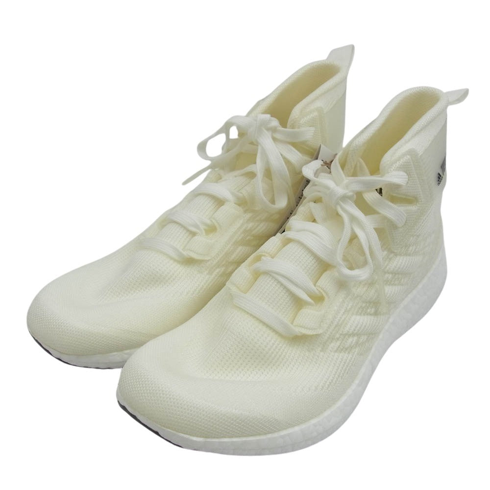 adidas アディダス S29049 TERREX FREE HIKER NON DYED テレックス フリーハイカー ノンダイド ハイカット スニーカー オフホワイト系 26.5cm【極上美品】【中古】