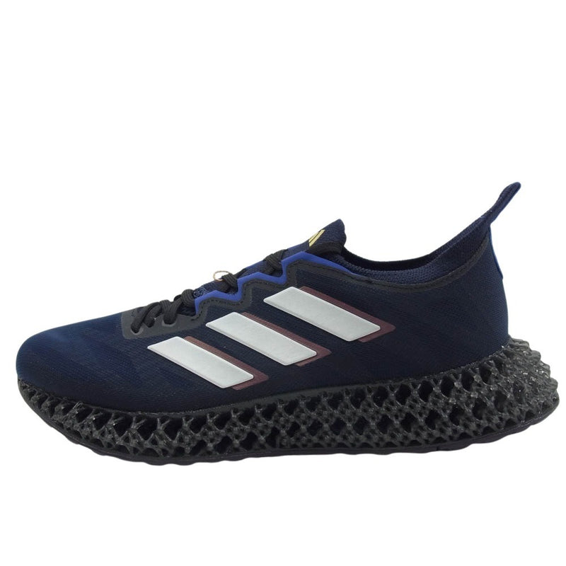 adidas アディダス ID3491 4DFWD 3 Running ランニング スニーカー ネイビー系 26.5cm【極上美品】【中古】