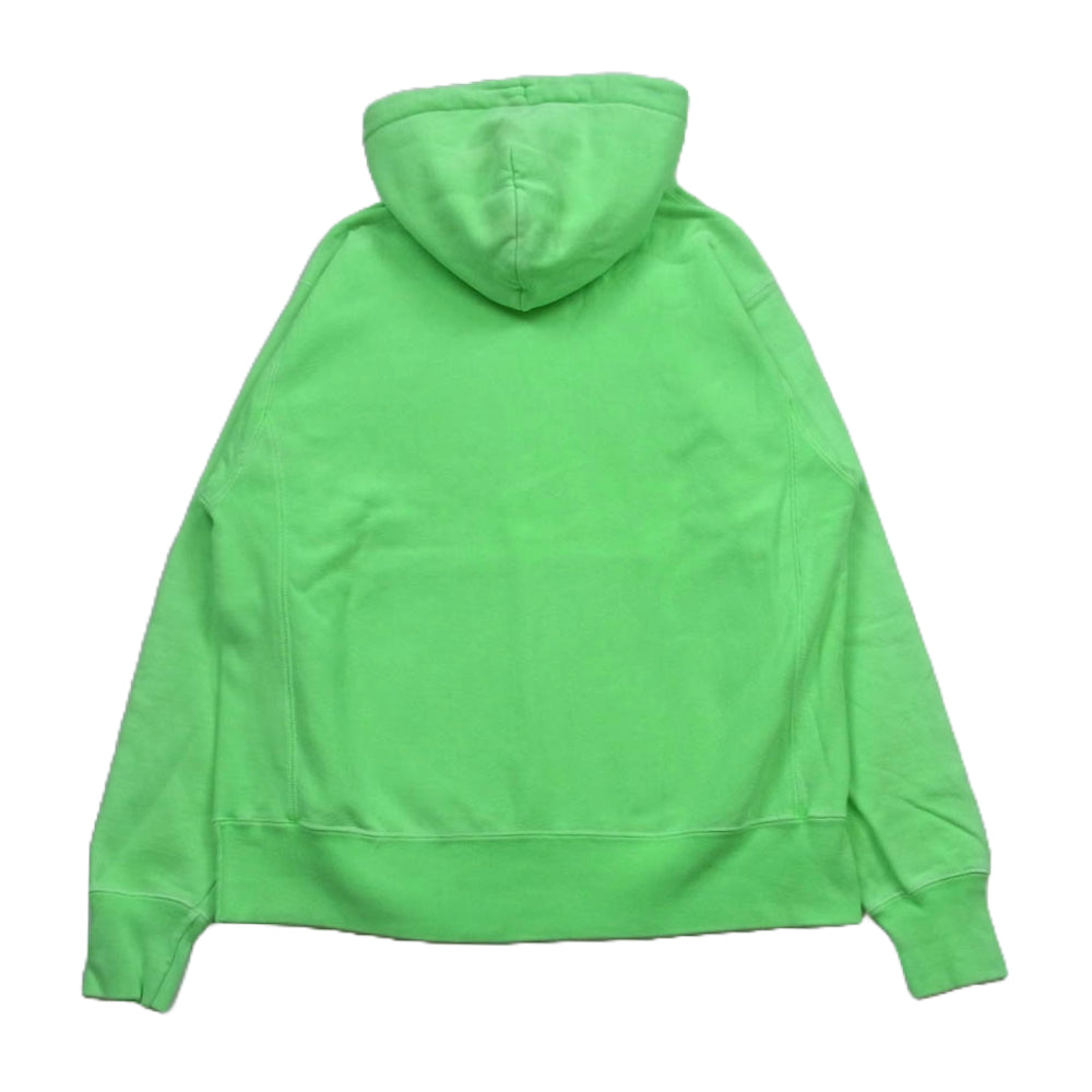 Champion チャンピオン 青タグ ホンジュラス製 reverse weave リバースウィーブ スウェット パーカー ライトグリーン系 M【中古】
