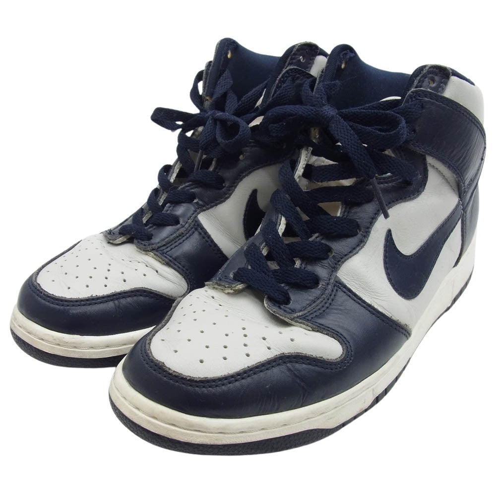 NIKE ナイキ 990507 90s 99年製 DUNK HI Georgetown ダンク ハイ ジョージタウン スニーカー グレー系 ネイビー系 27cm【中古】
