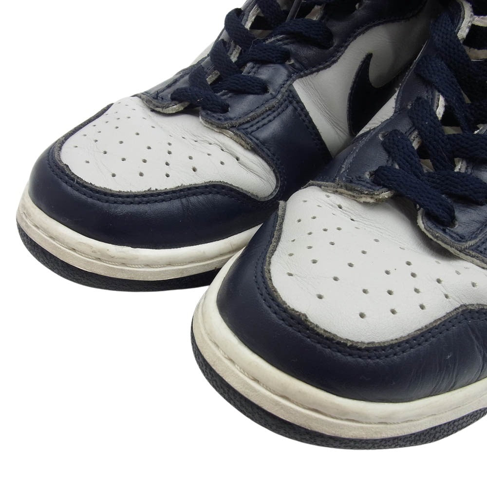 NIKE ナイキ 990507 90s 99年製 DUNK HI Georgetown ダンク ハイ ジョージタウン スニーカー グレー系 ネイビー系 27cm【中古】