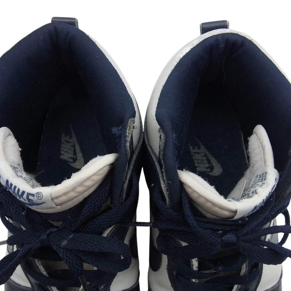 NIKE ナイキ 990507 90s 99年製 DUNK HI Georgetown ダンク ハイ ジョージタウン スニーカー グレー系 ネイビー系 27cm【中古】