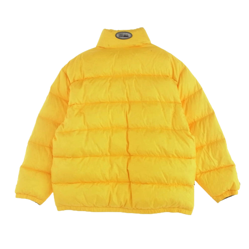 FIRST DOWN ファーストダウン リバーシブル ダウンジャケット ブラック系 XL【中古】
