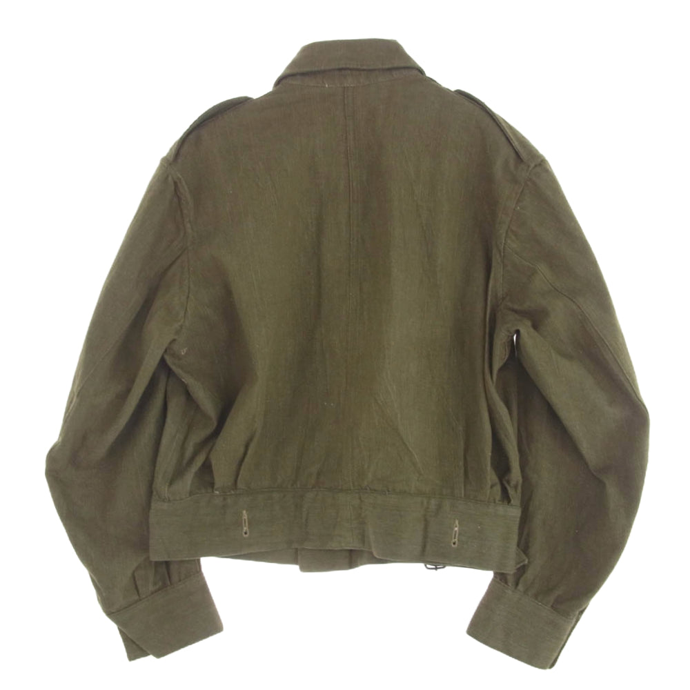 ミリタリー 50s British Army イギリス軍 BATTLE DRESS JACKET バトル ドレス ジャケット カーキ系 6【中古】