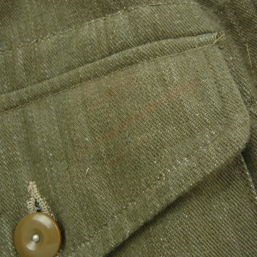 ミリタリー 50s British Army イギリス軍 BATTLE DRESS JACKET バトル ドレス ジャケット カーキ系 6【中古】