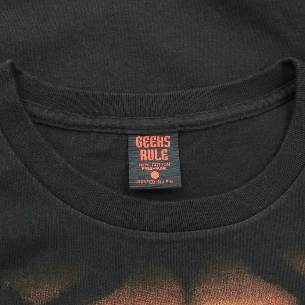 ギークスルール × Star Wars The Phantom Menace Episode I スター・ウォーズ ザ ファントム メナス エピソード1 半袖 プリント Tシャツ TEE ブラック系 XXL【新古品】【未使用】【中古】