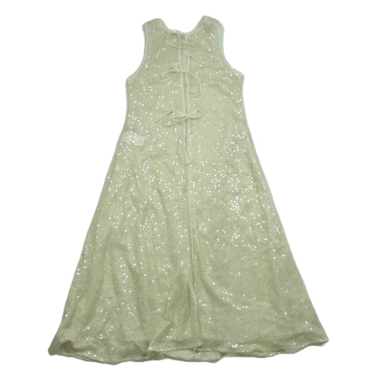 メゾンスペシャル 21241265701 Sequins Maxidresses スパンコール マキシ ワンピース ベージュ系 36【中古】