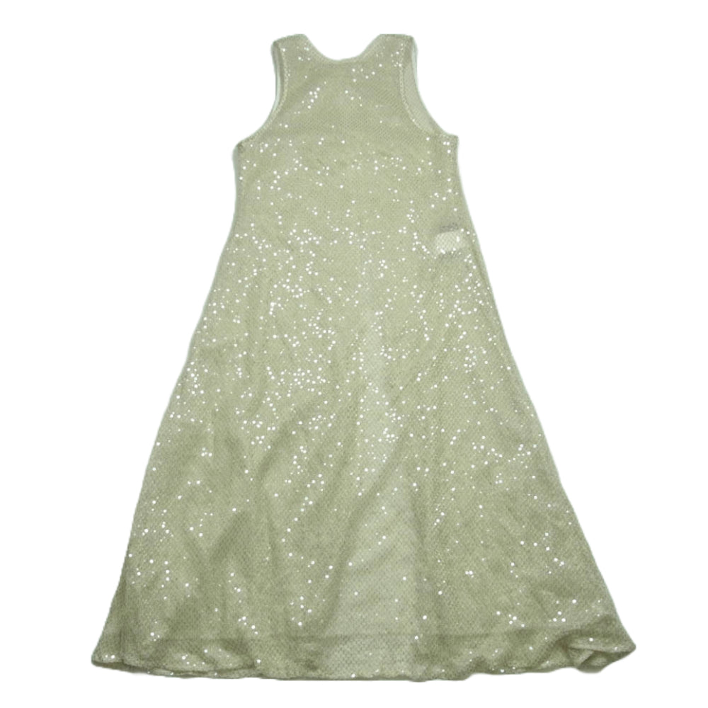 メゾンスペシャル 21241265701 Sequins Maxidresses スパンコール マキシ ワンピース ベージュ系 36【中古】