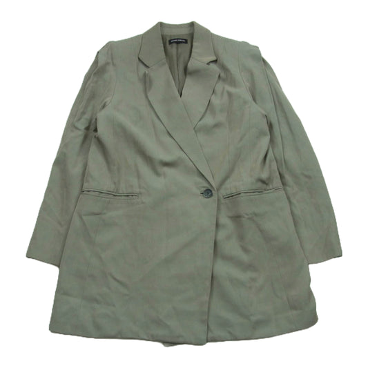 メゾンスペシャル 21212115405 パワー ショルダー ロング テーラード ジャケット グレー系 FREE【中古】