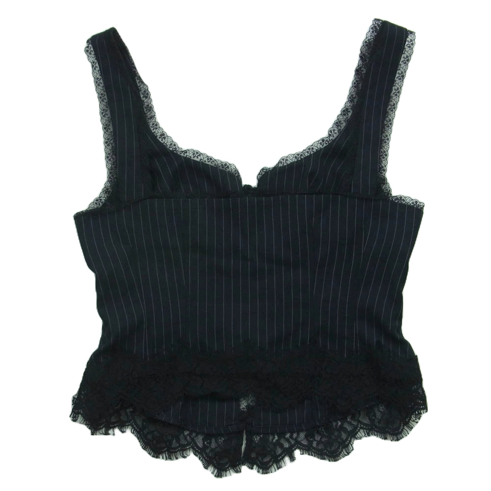 プランクプロジェクト 31241315105 Lace Trim Bustier レース トリム ビスチェ ブラック系 FREE【中古】