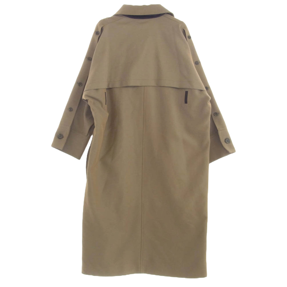 メゾンスペシャル Cape Coat ケープ ボリューム コート ブラウン系 M【中古】