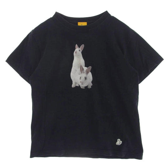 #FR2 エフアールツー smoking kills ウサギプリント Ｔシャツ 半袖 ブラック系 S【中古】