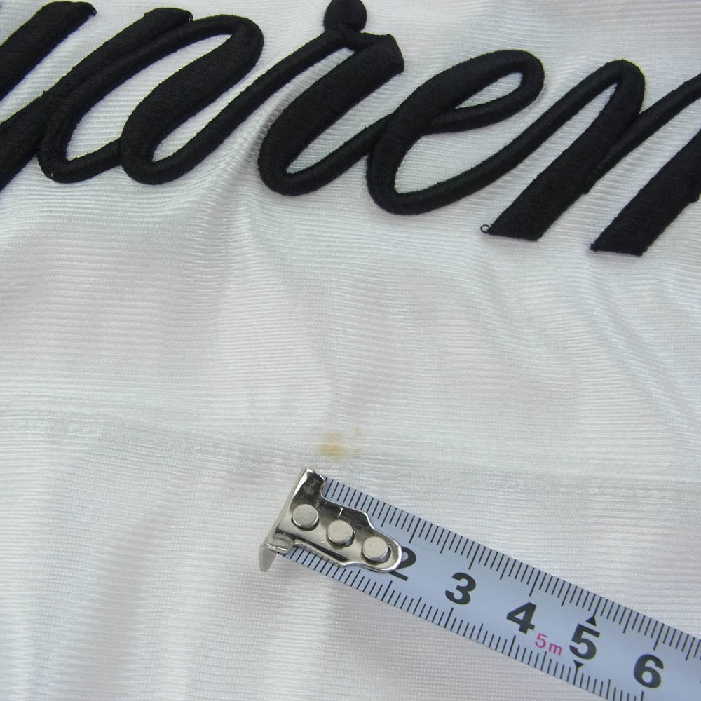 Supreme シュプリーム 14AW Hockey Jersey ホッケー ジャージー ゲームシャツ ロングスリーブ カットソー 長袖 ホワイト系 M【中古】
