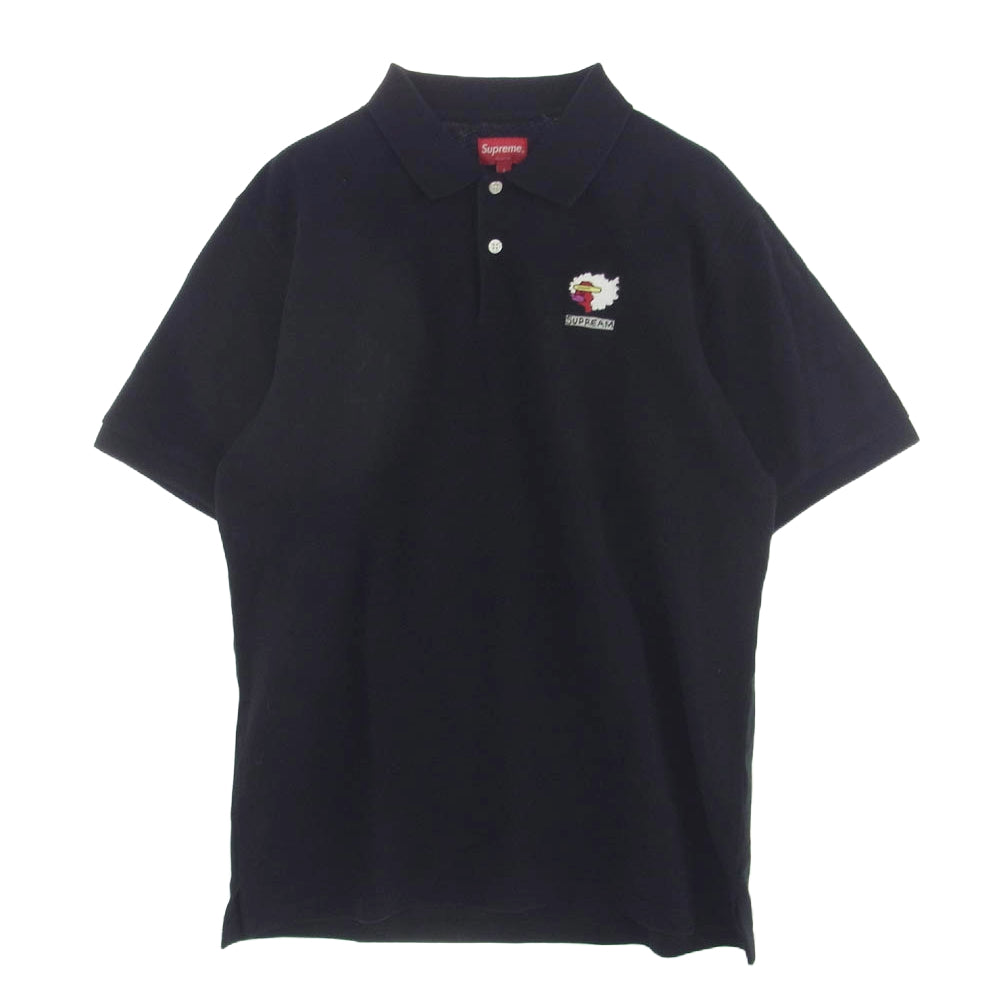 Supreme シュプリーム 17AW Gonz Ramm Polo ゴンズ ポロシャツ 半袖 ブラック系 L【中古】