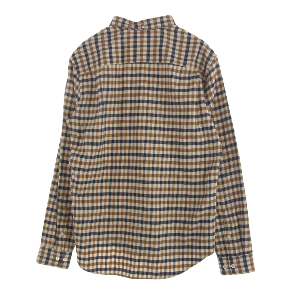 Supreme シュプリーム 16AW × Aquascutum アクアスキュータム Club Check Flannel Shirt フランネル シャツ チェック ネルシャツ マルチカラー系 M【中古】