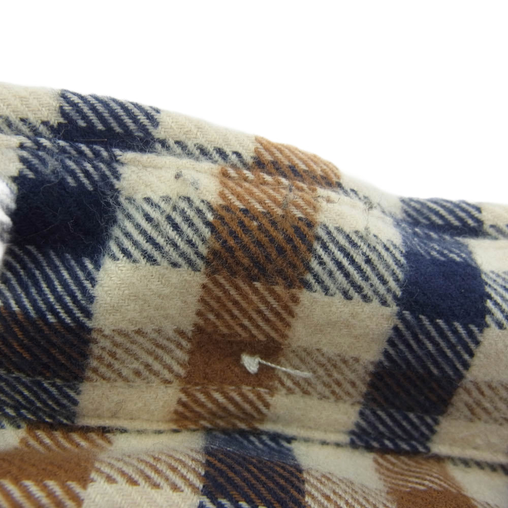 Supreme シュプリーム 16AW × Aquascutum アクアスキュータム Club Check Flannel Shirt フランネル シャツ チェック ネルシャツ マルチカラー系 M【中古】