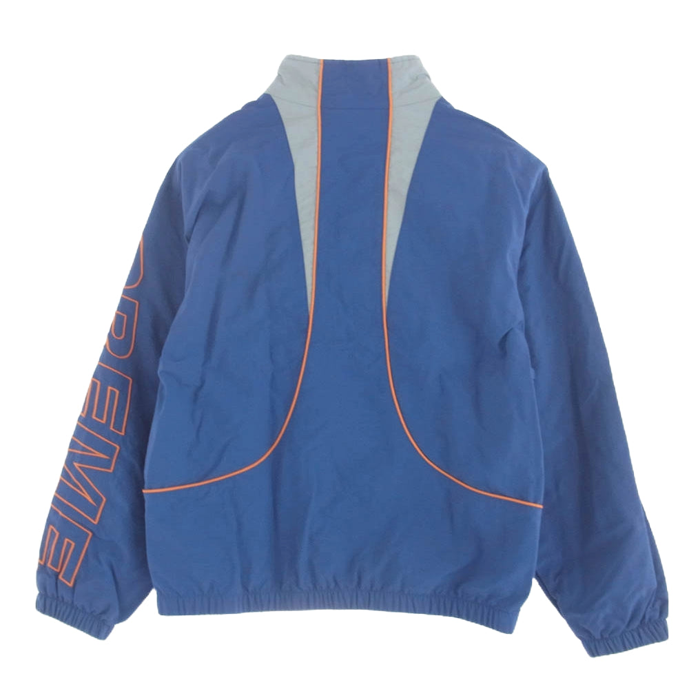 Supreme シュプリーム 20AW piping track jacket パイピング トラック ジャケット ナイロンジャケット ブルー系 オレンジ系 S【中古】