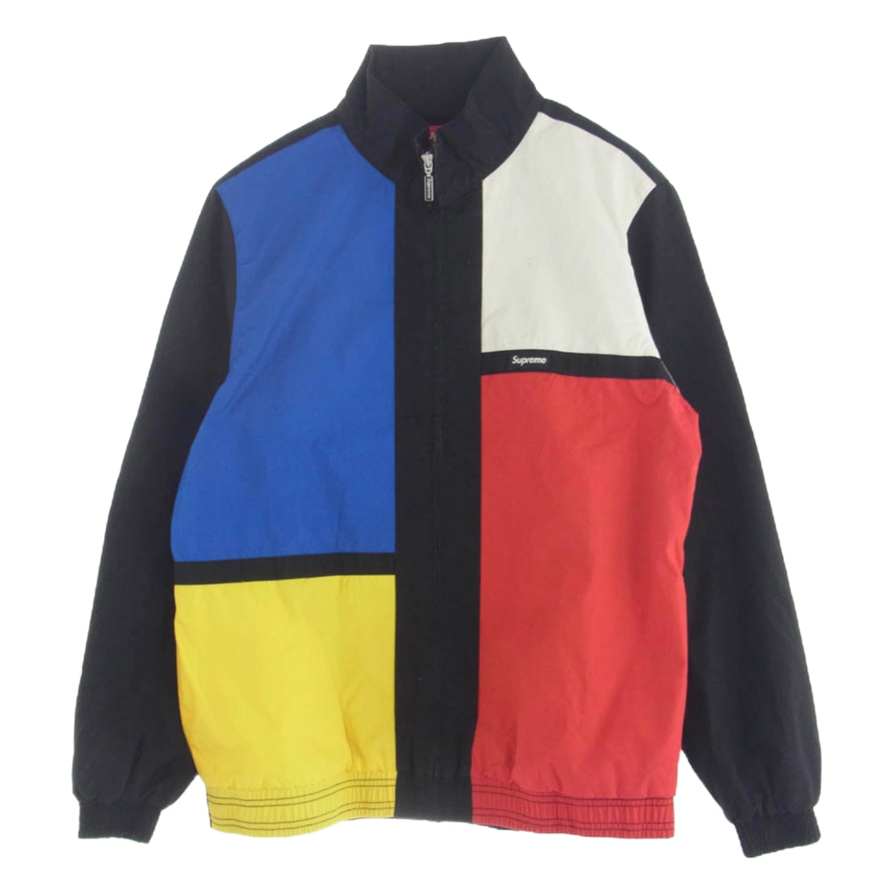 Supreme シュプリーム 16SS Color Blocked Track Jacket カラー ブロック トラック ジャケット マルチカラー系 M【中古】