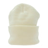 CHROME HEARTS クロムハーツ（原本無） WOOL WATCH CAP ウール ワッチ キャップ ホースシュー CH プラス ステッチ ビーニー ニット キャップ ホワイト系【中古】