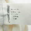 CHROME HEARTS クロムハーツ（原本無） WOOL WATCH CAP ウール ワッチ キャップ ホースシュー CH プラス ステッチ ビーニー ニット キャップ ホワイト系【中古】