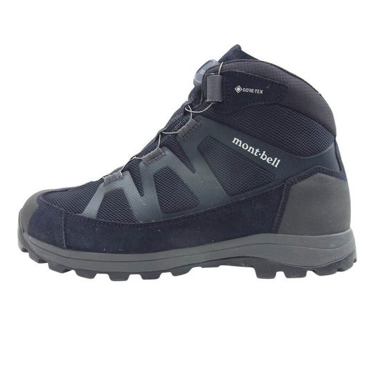 mont-bell モンベル マウンテンクルーザー 400 BOA GORE-TEX ごアテックス トレッキング マウンテン ブーツ ネイビー系 ブラック系 28.5cm【中古】