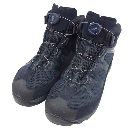 mont-bell モンベル マウンテンクルーザー 400 BOA GORE-TEX ごアテックス トレッキング マウンテン ブーツ ネイビー系 ブラック系 28.5cm【中古】