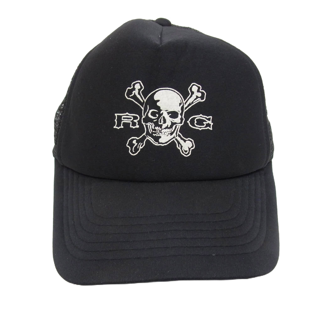RUDE GALLERY ルードギャラリー スカル メッシュ キャップ ブラック系【中古】